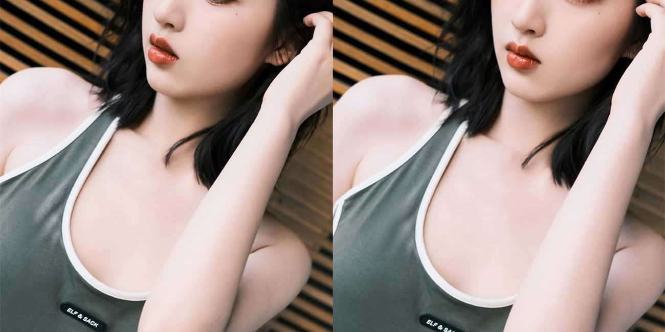 邓恩熙，夏日清新少女