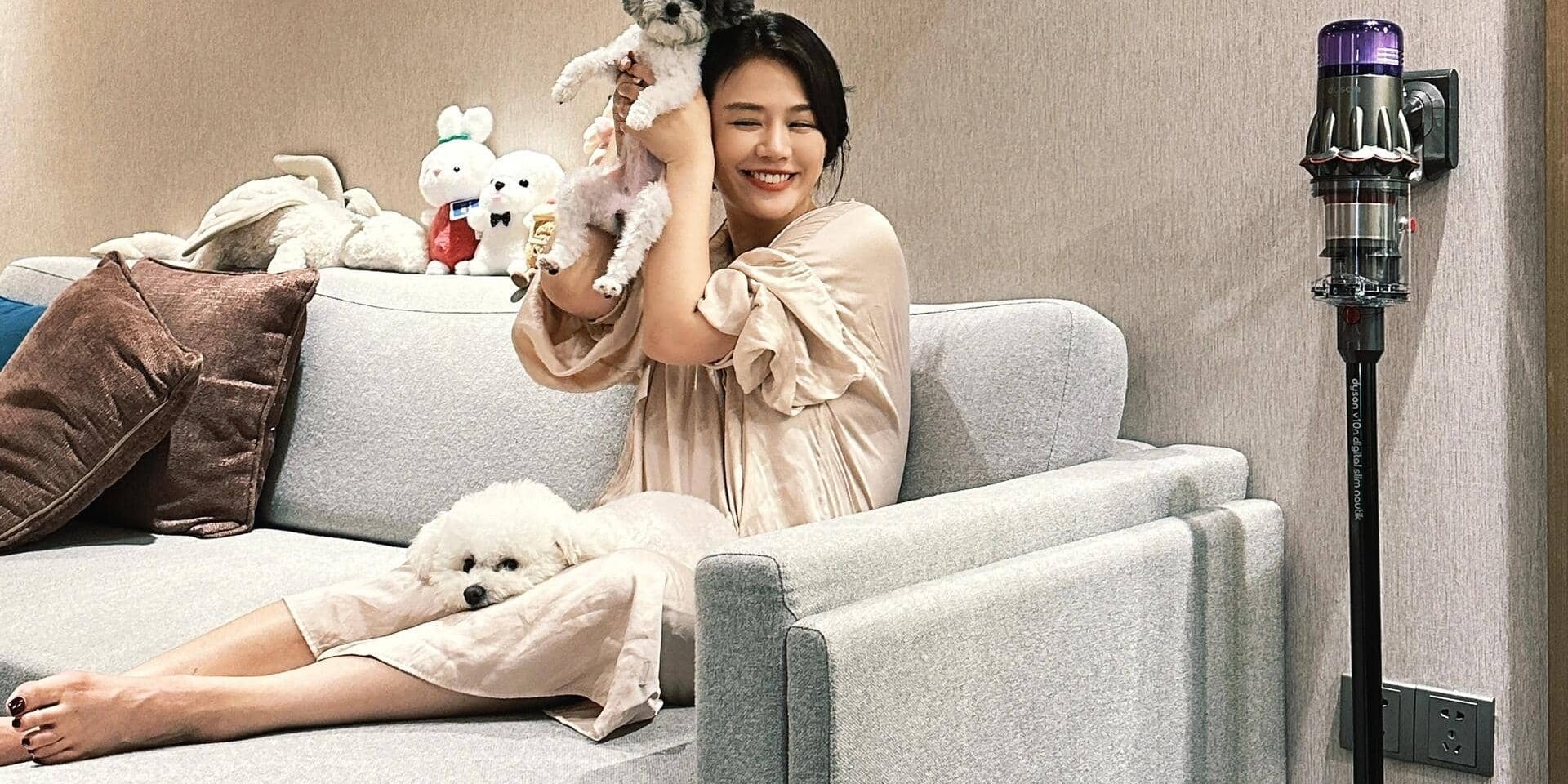 马思纯居家私服生活照