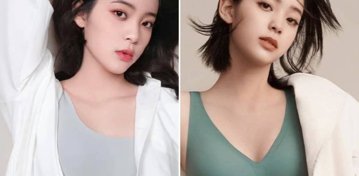 欧阳娜娜内衣代言大片