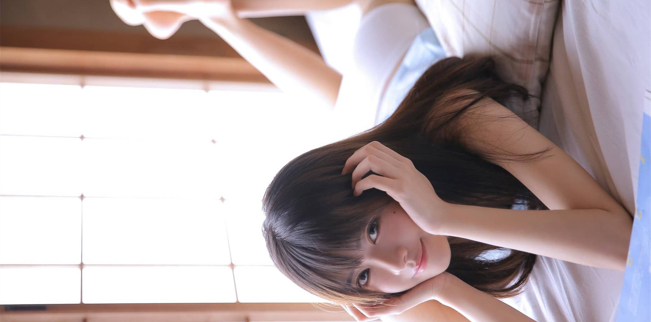 骆歆同学，甜美私服图集