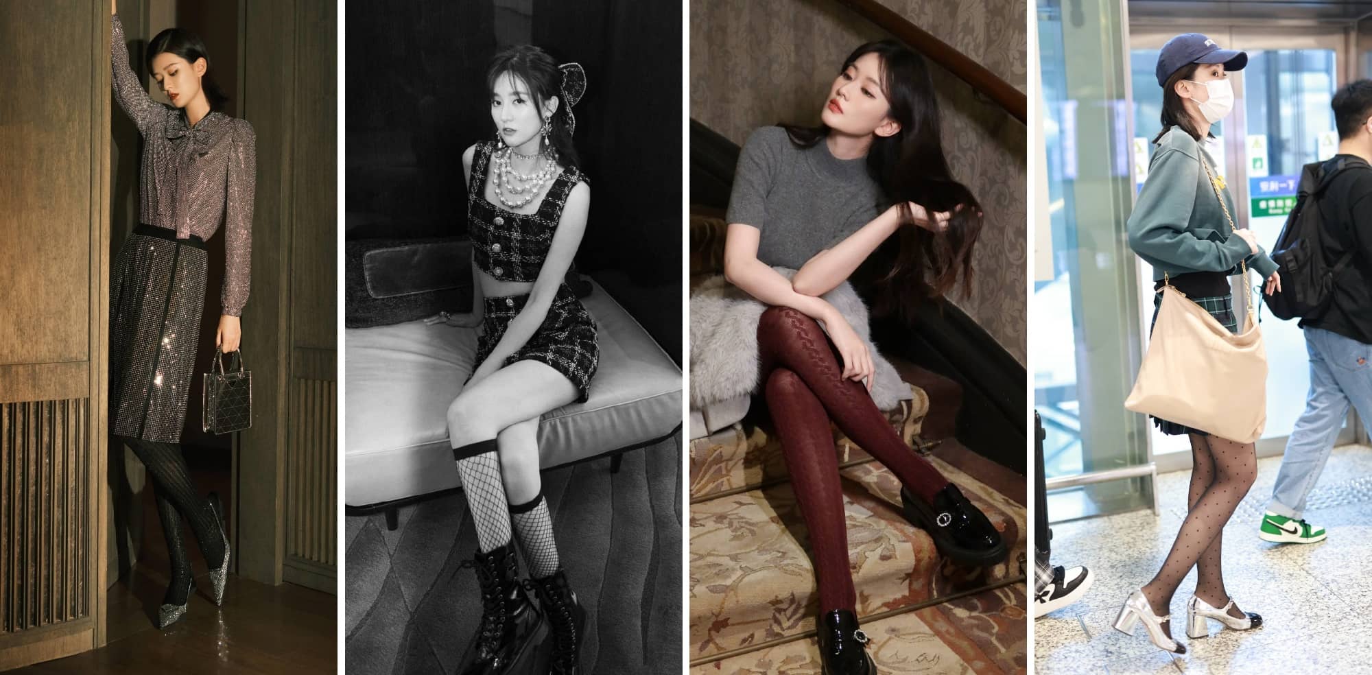 乔欣一组丝袜妆造壁纸