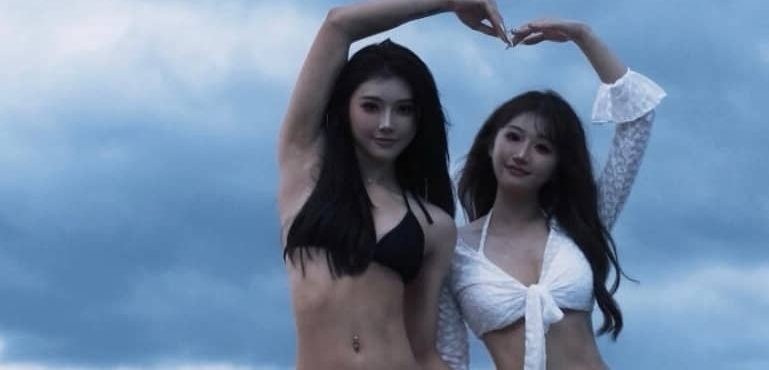 吴艳妮泳装身材