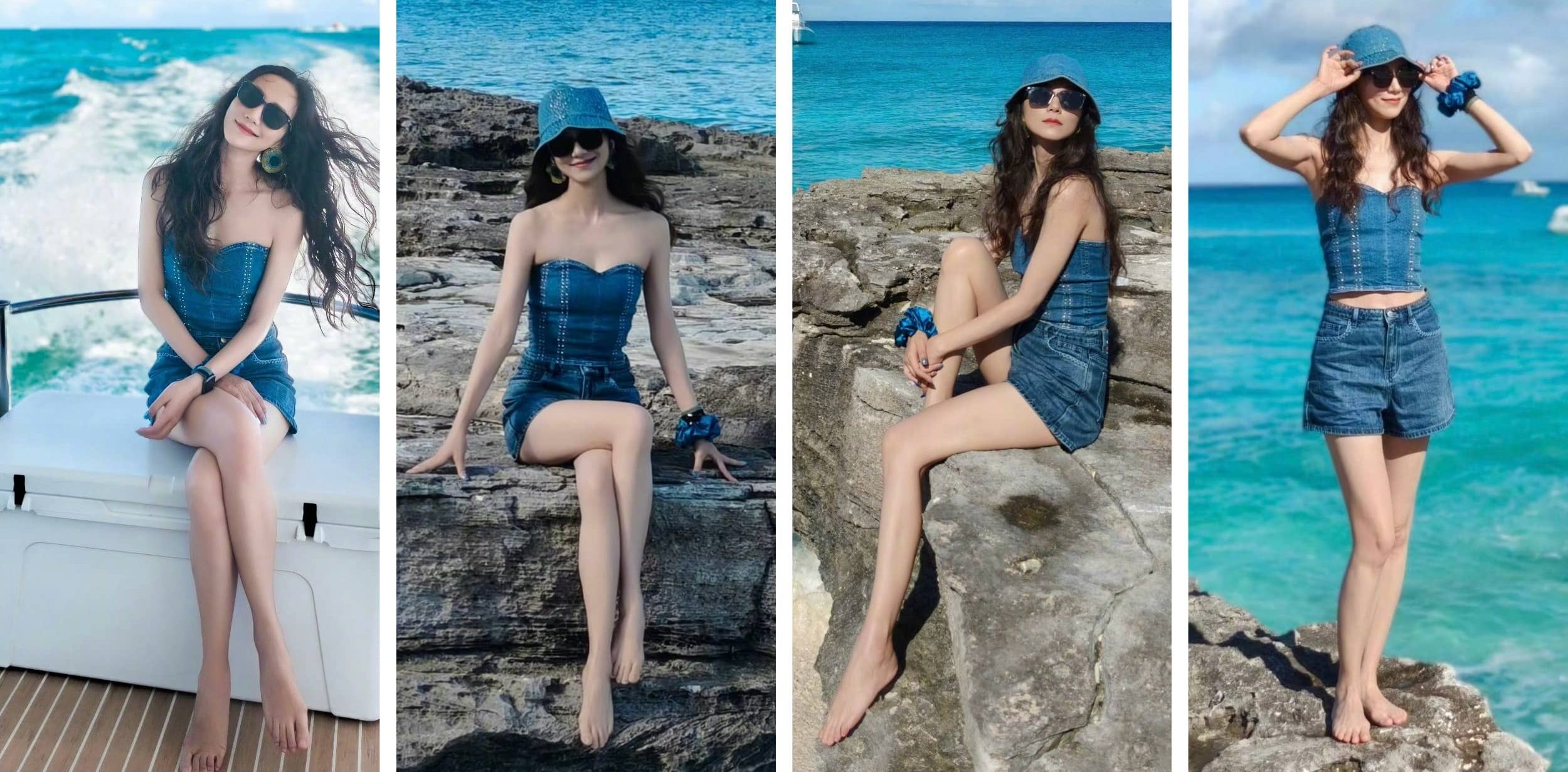 韩雪壁纸精选：光脚丫妆造美图集