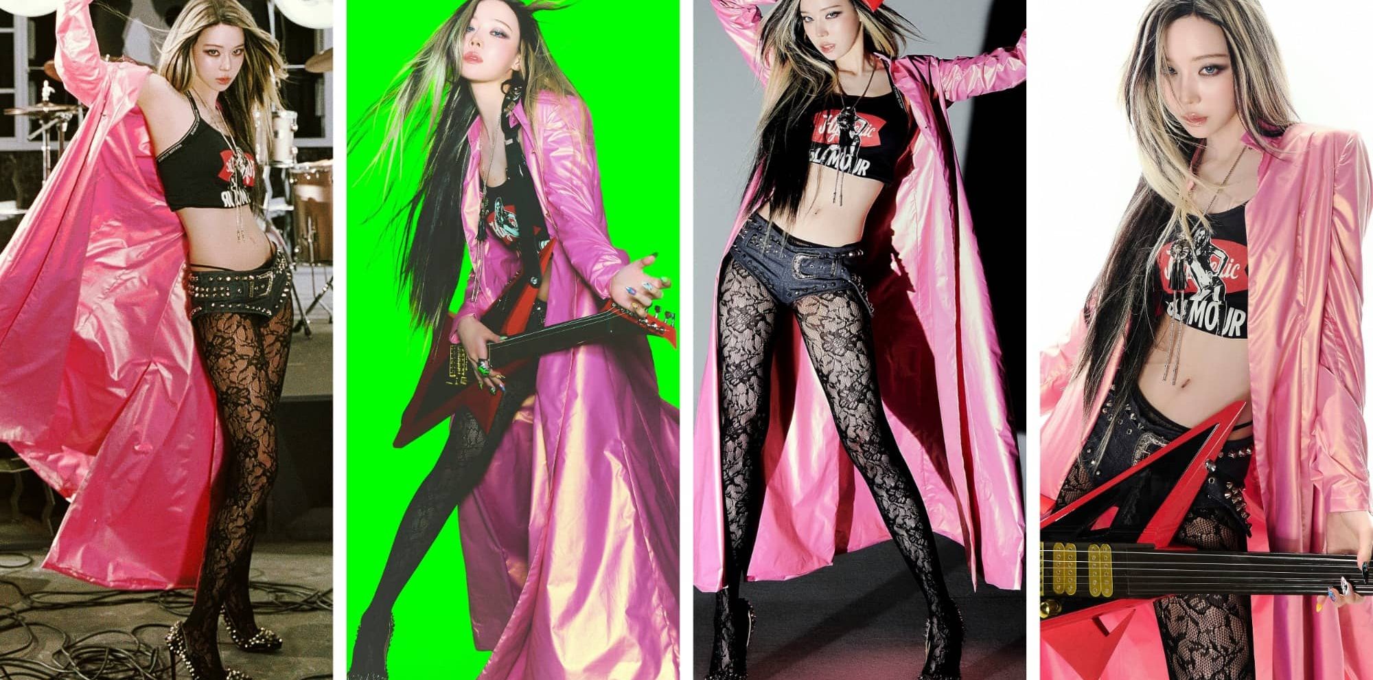 金玟庭，蕾丝袜穿搭冷感欧尼