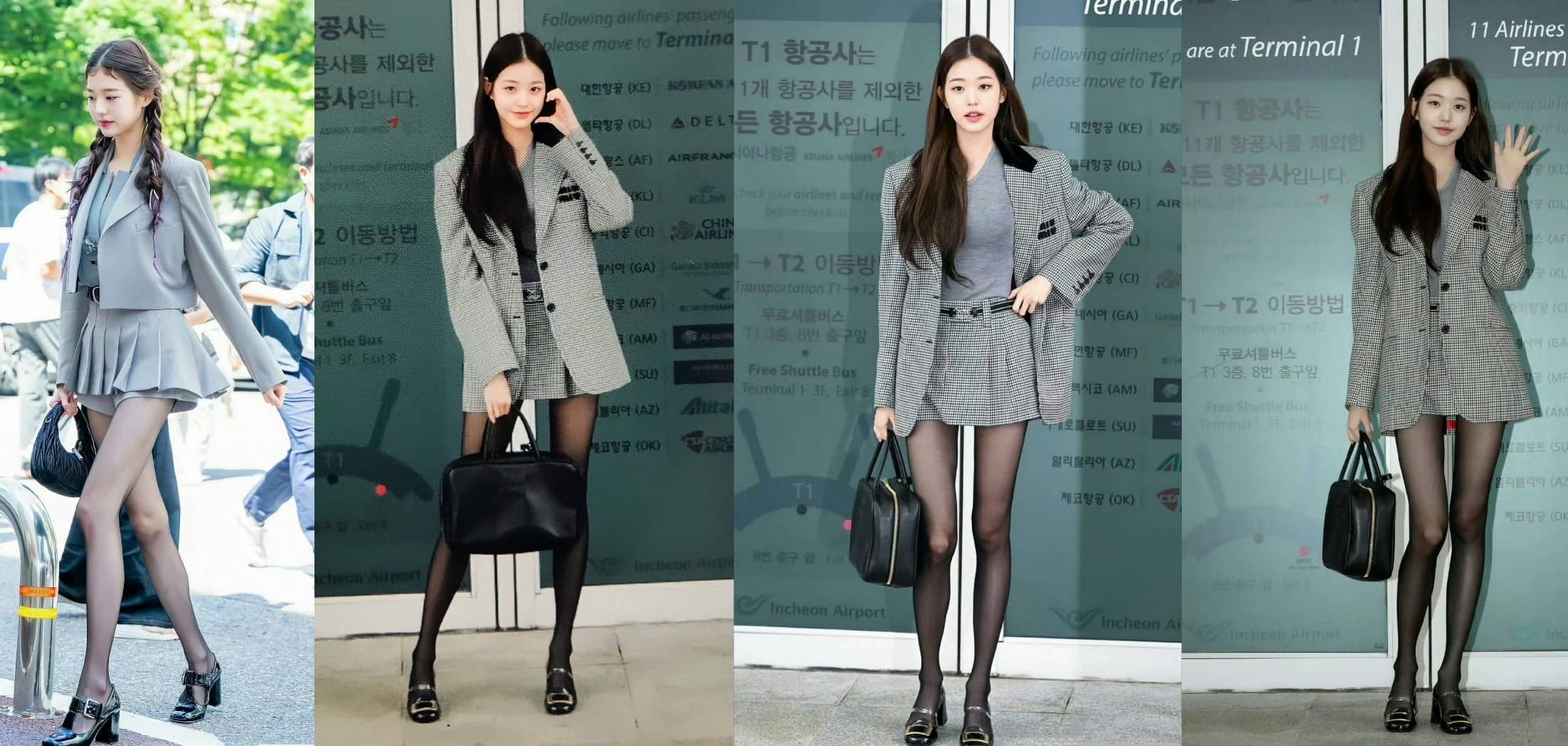 张元英写真精选：丝袜妆造大长腿