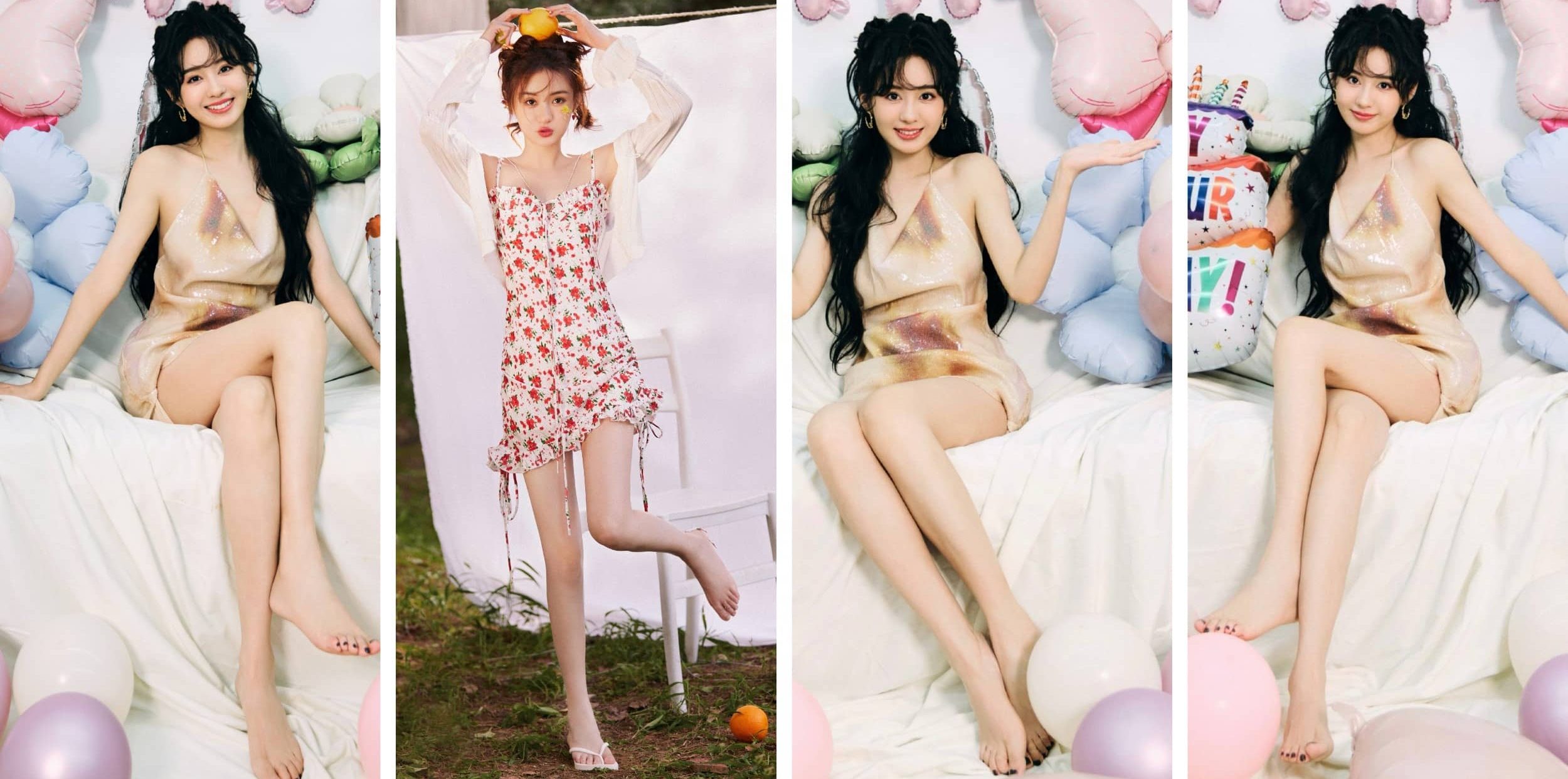 郑合惠子光脚丫妆造精选