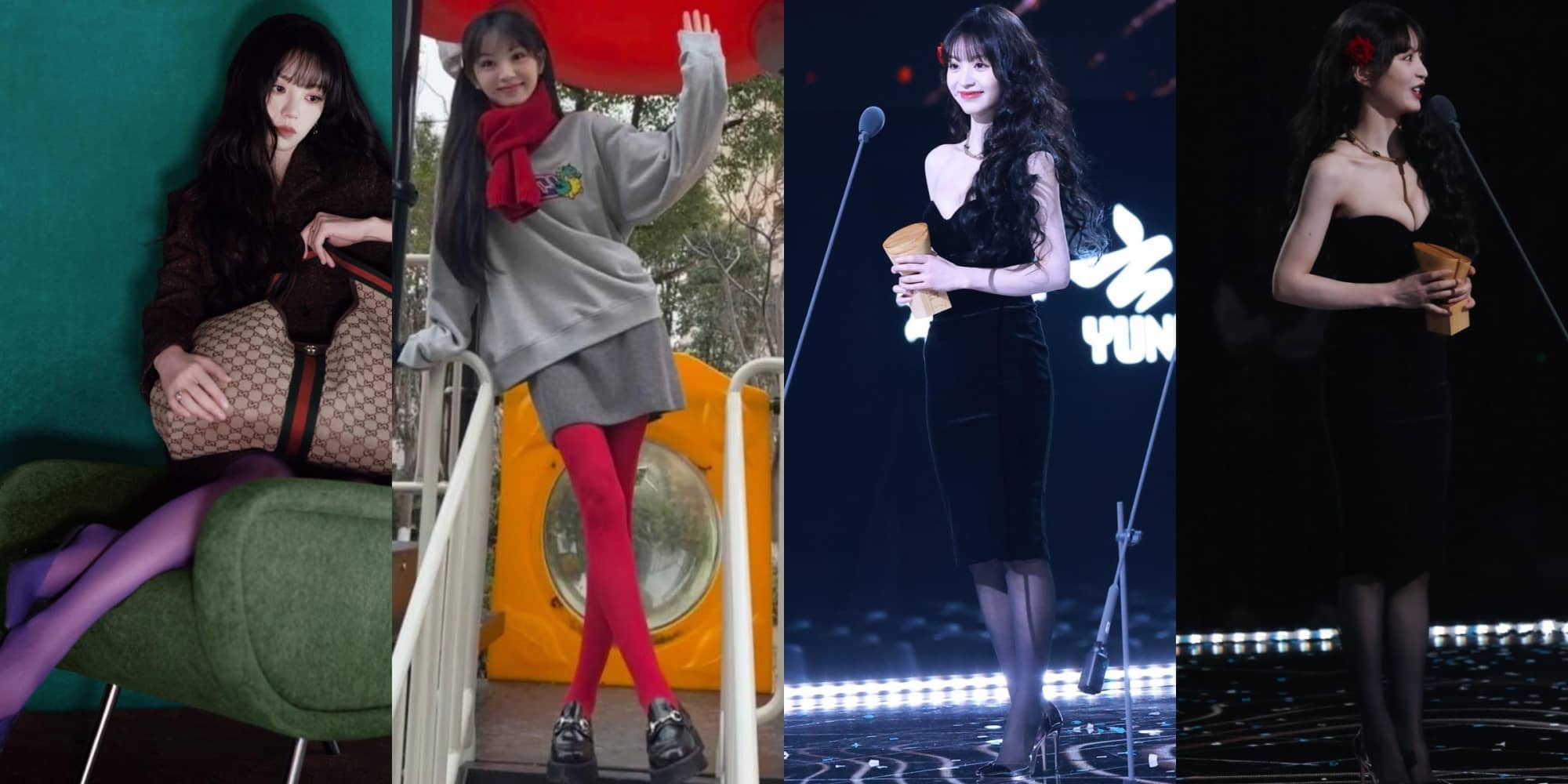 田曦薇丝袜妆造精选