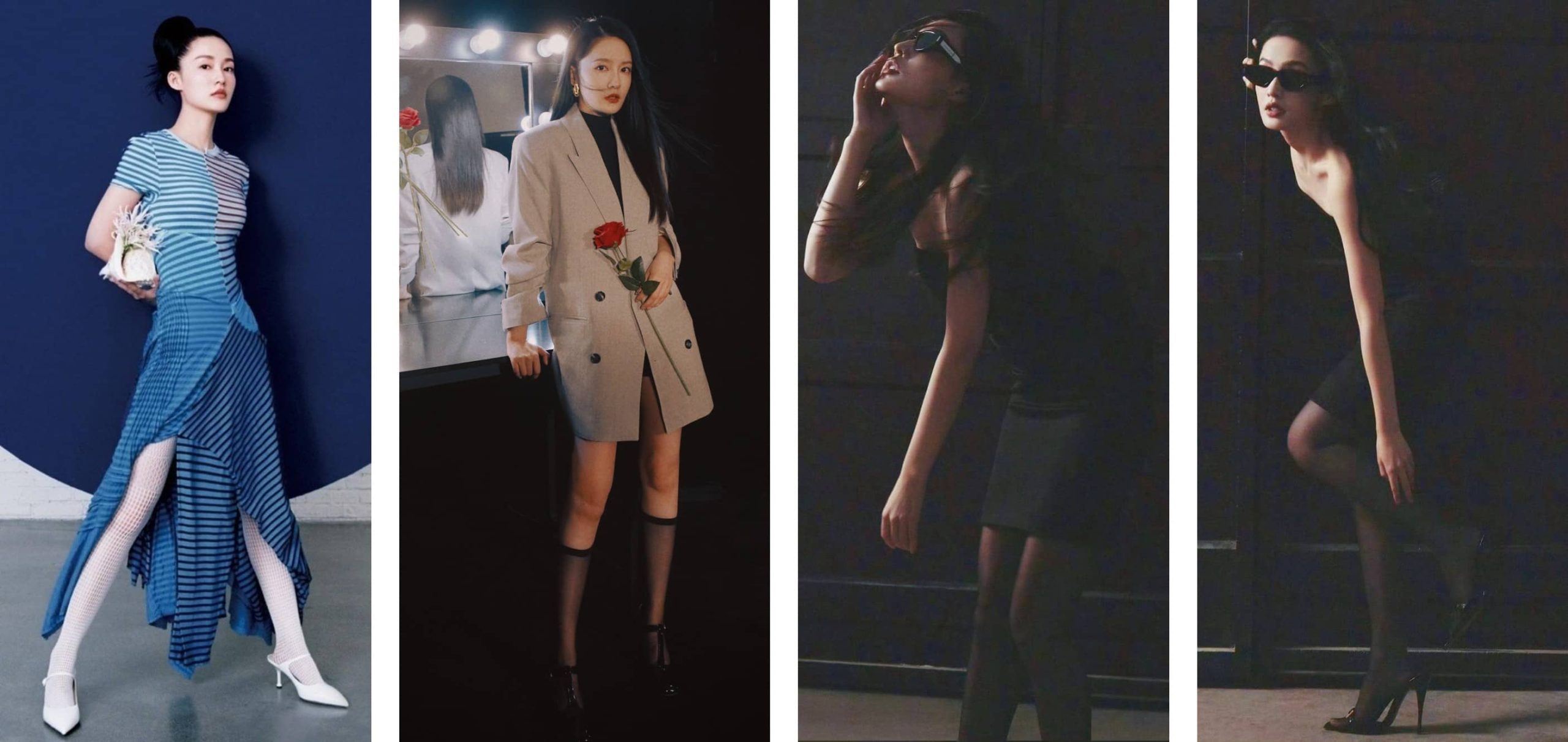 李沁，丝袜大长腿美图集