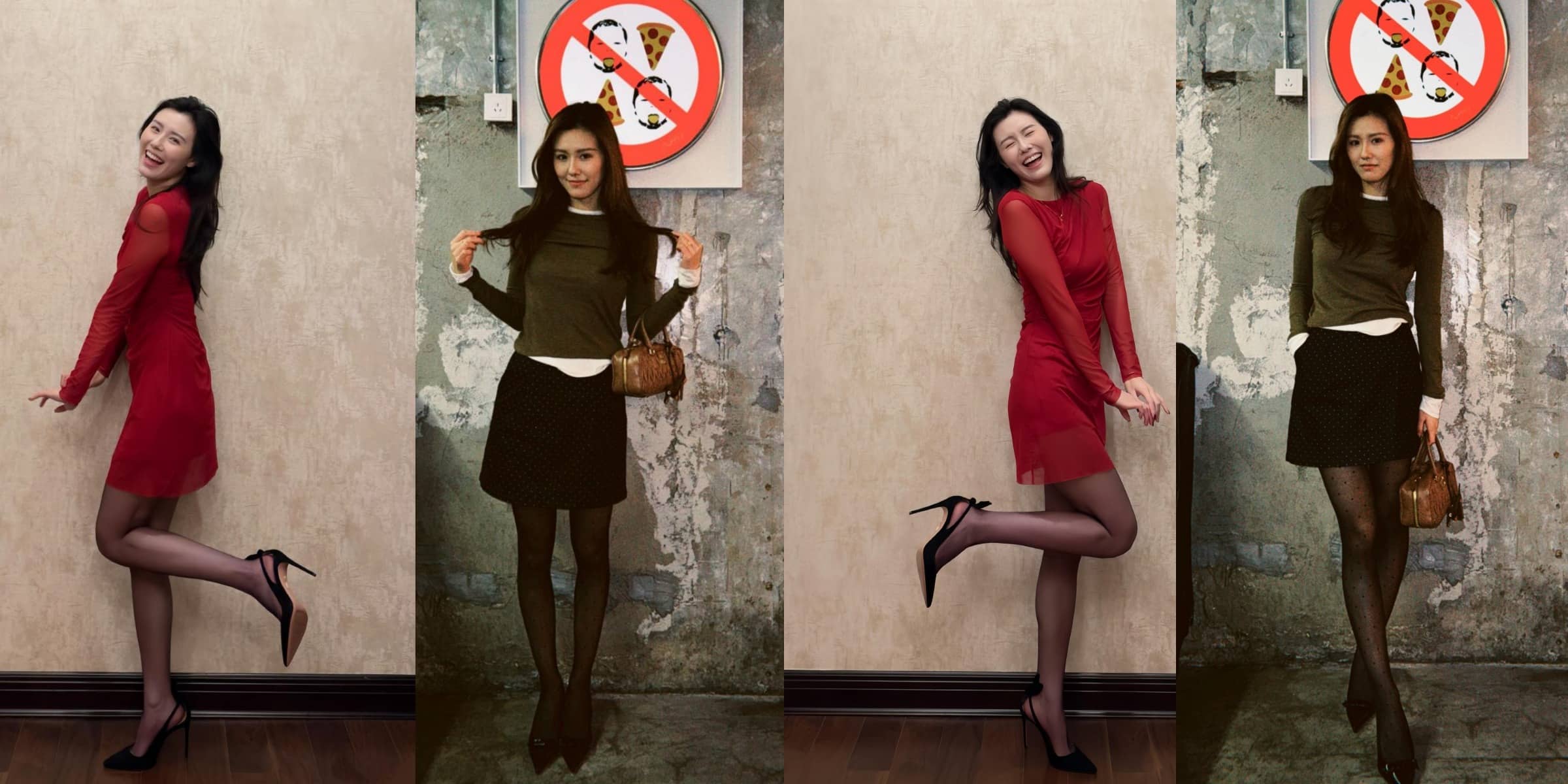 刘湘好看的丝袜穿搭图集