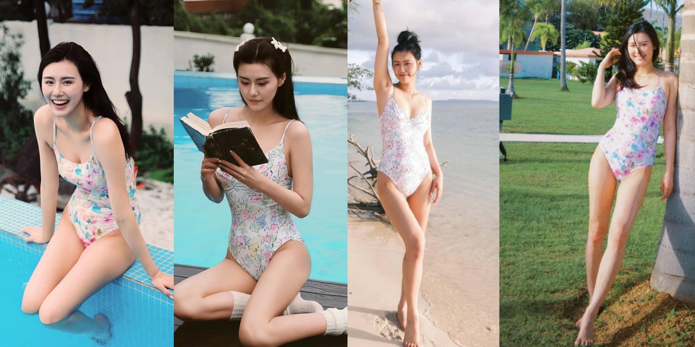 刘湘好看的泳装穿搭精选