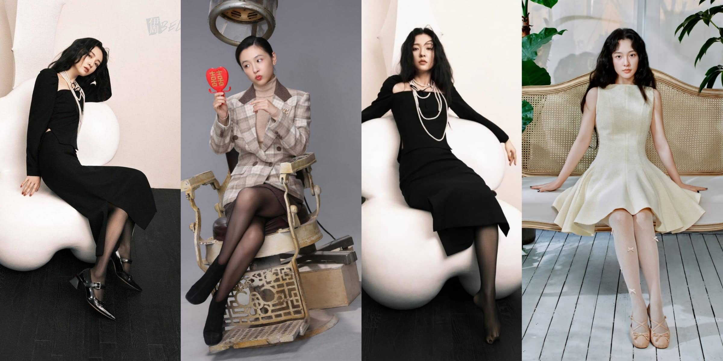 吴倩丝袜妆造精选