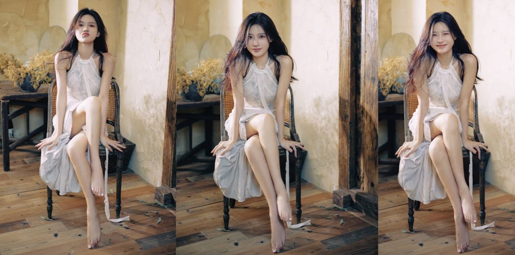 陈意涵Estelle少女长裙，柔美写真图集