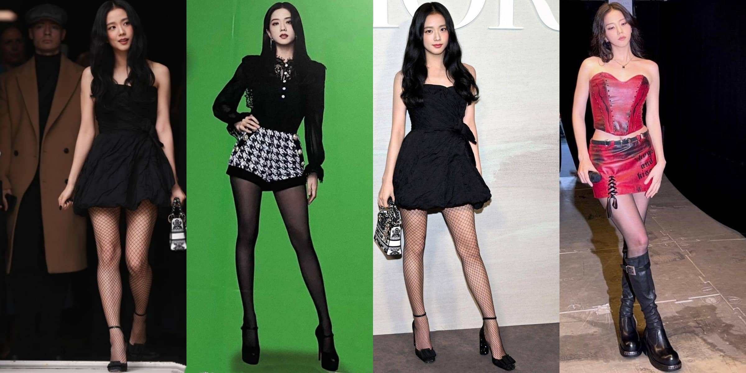 金智秀丝袜妆造大长腿精选