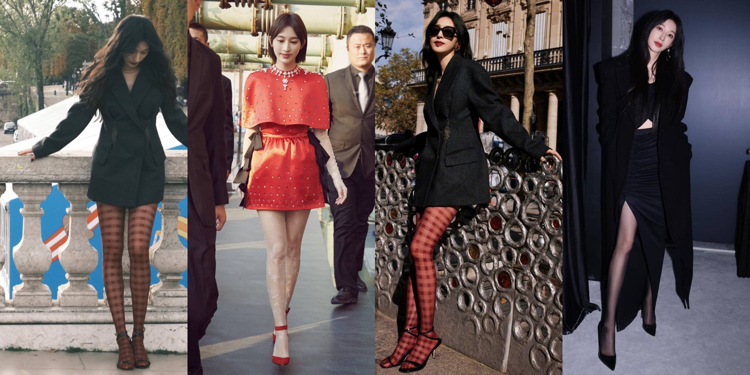 张俪丝袜妆造美图集