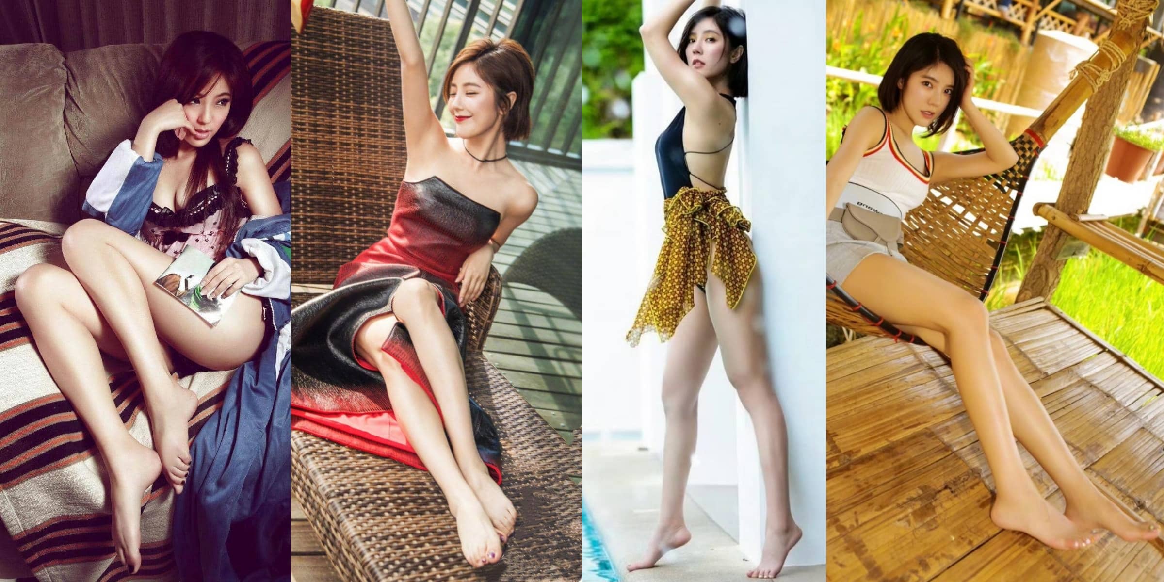 赵奕欢美腿光脚丫妆造图集精选