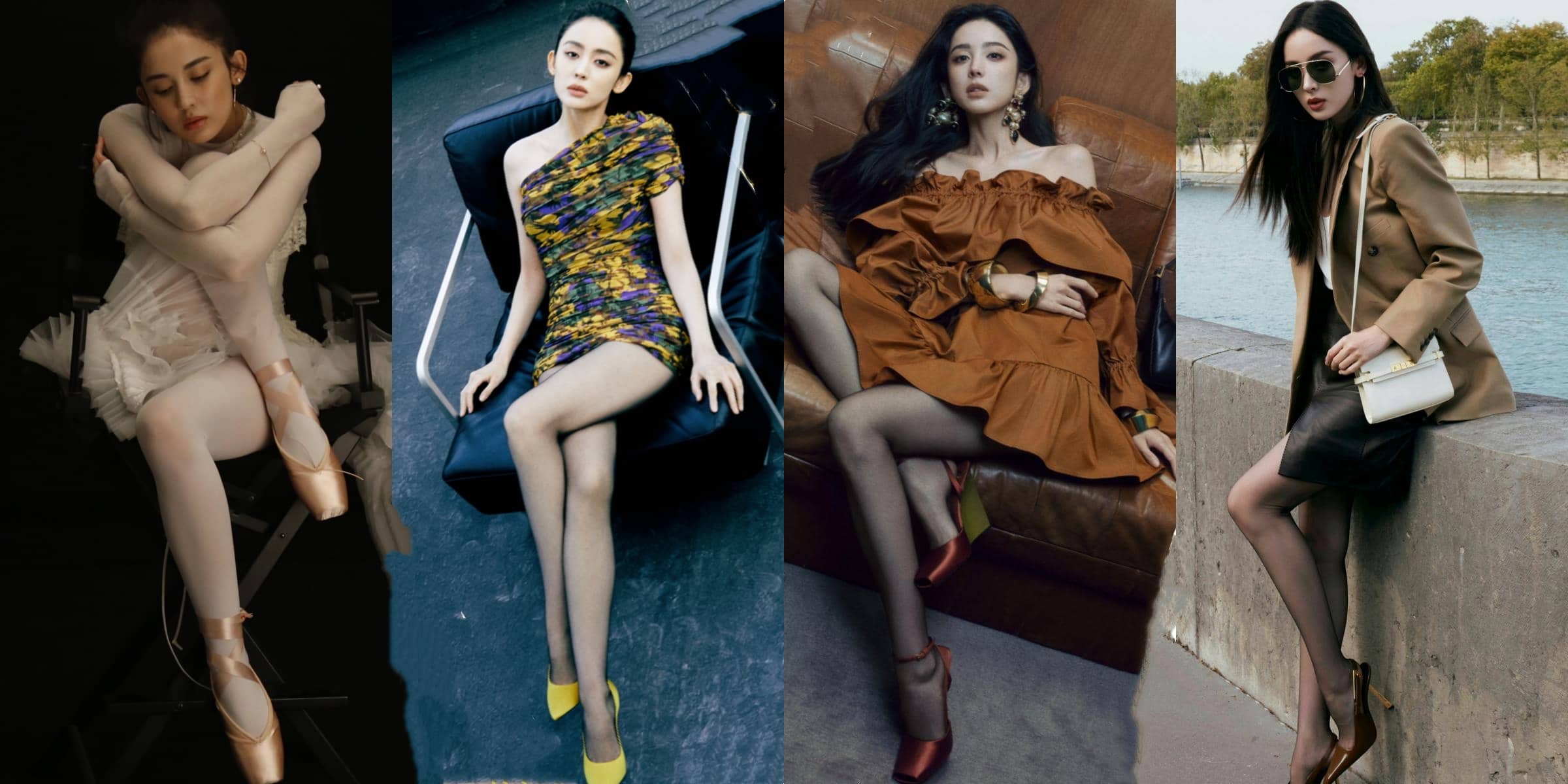 古力娜扎丝袜大长腿妆造壁纸精选