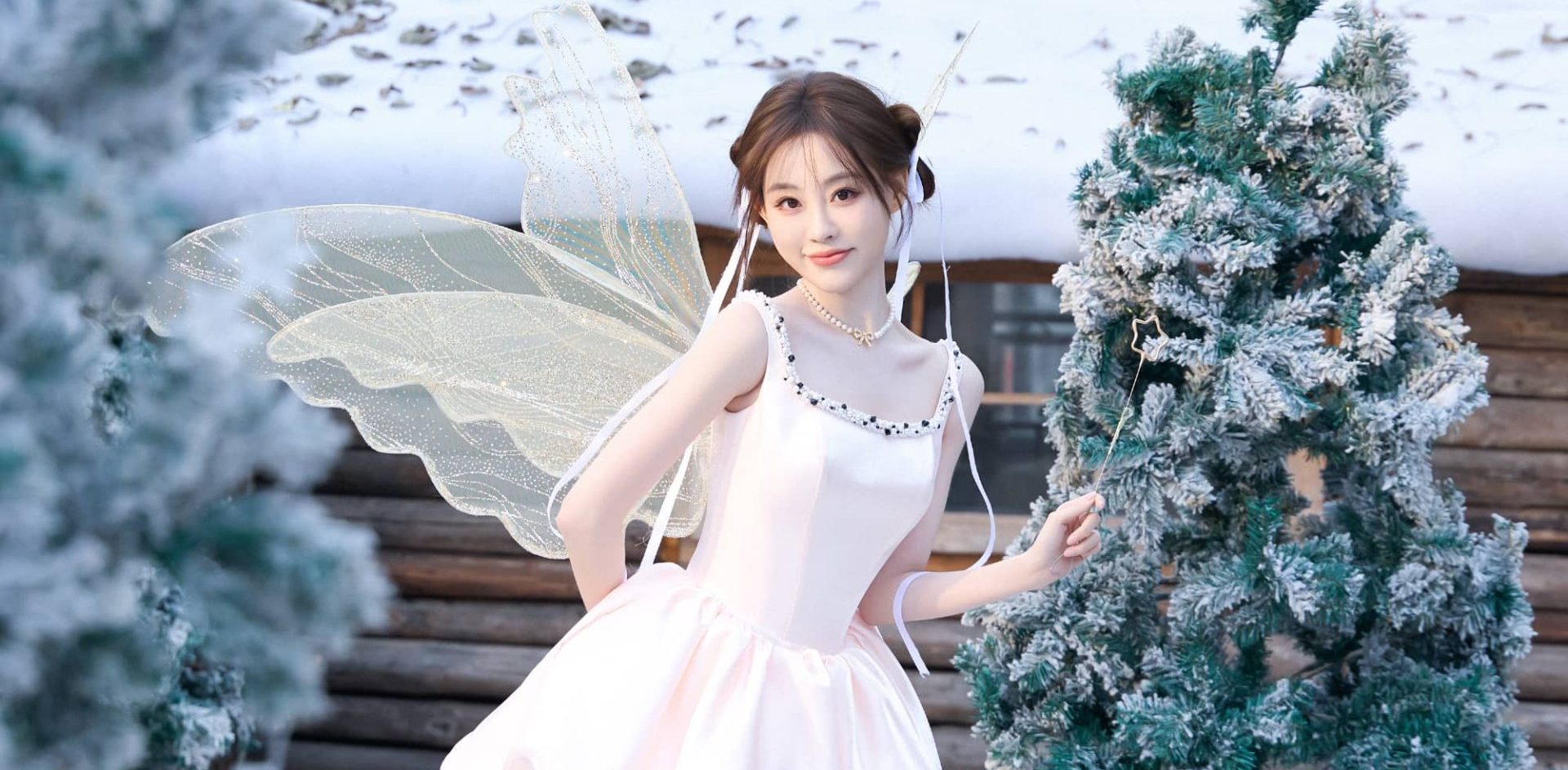 祝绪丹仪态这一块强得可怕，小祝公主裙穿搭好甜美