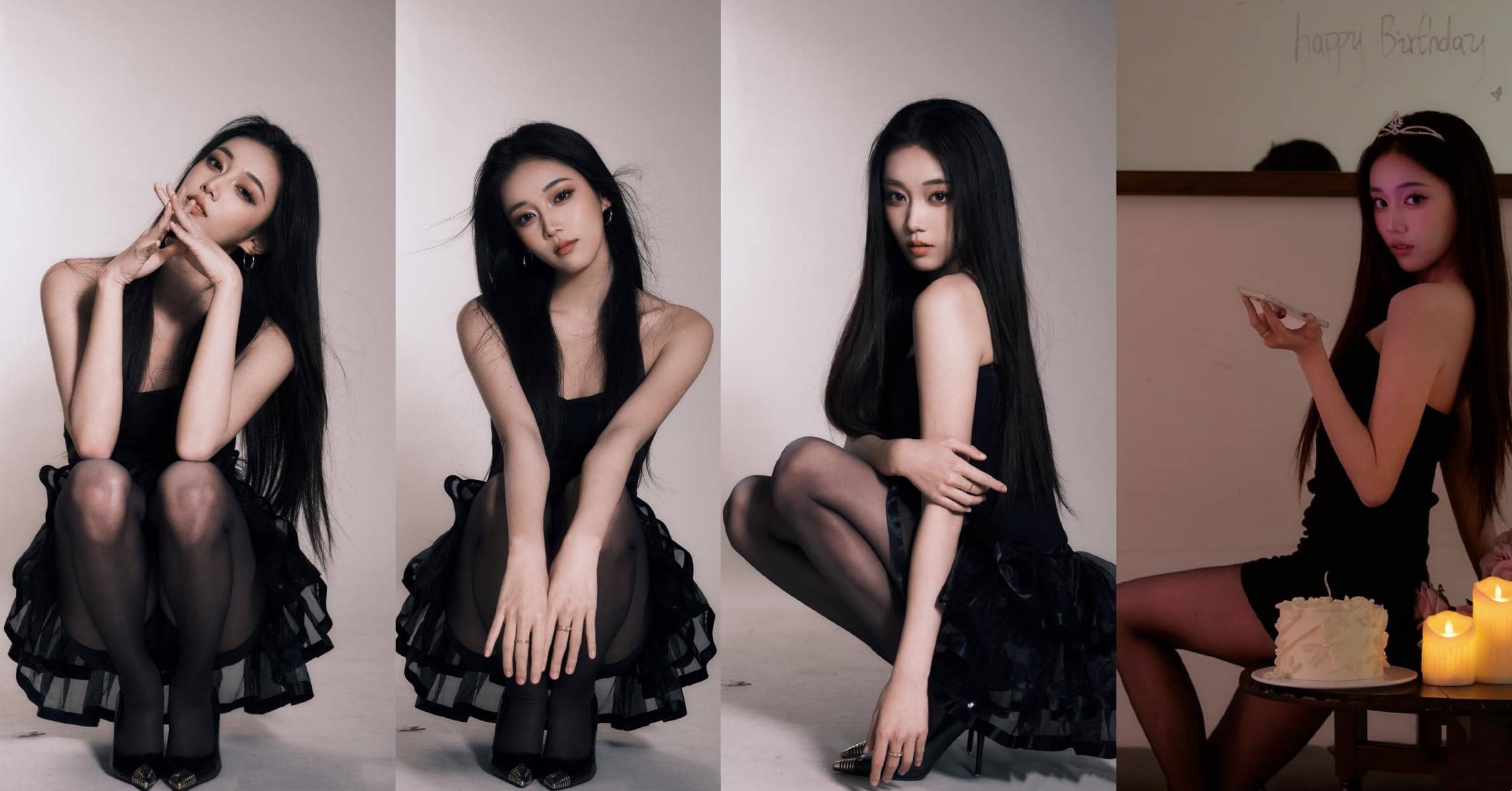 石欣桐，好看的丝袜穿搭精选