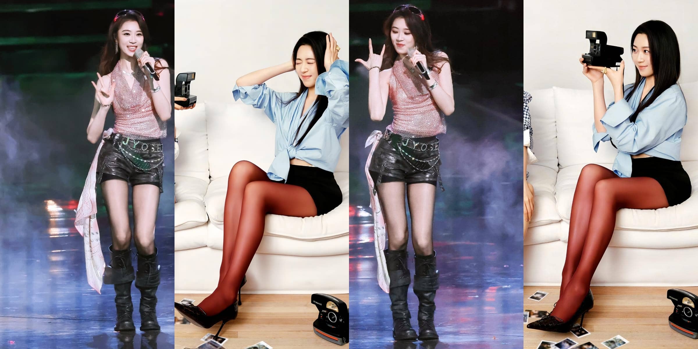 朱美吉，好看的丝袜穿搭精选