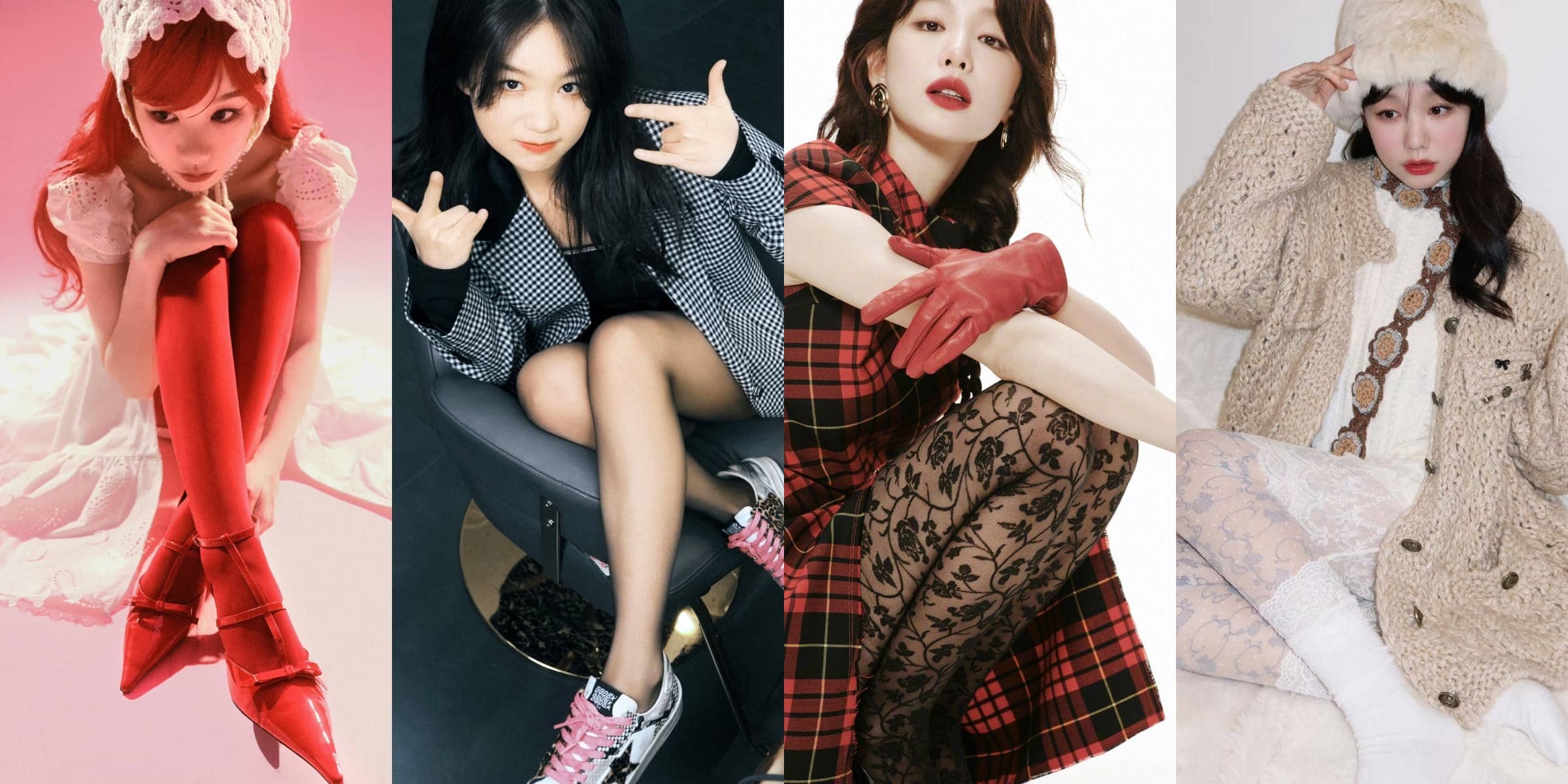 徐梦洁，好看的丝袜穿搭精选