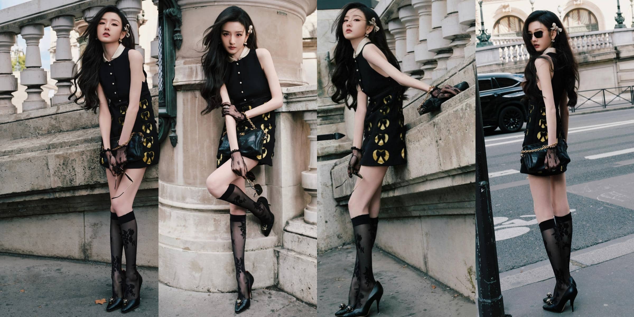 宋祖儿小腿丝袜高跟穿搭美图集