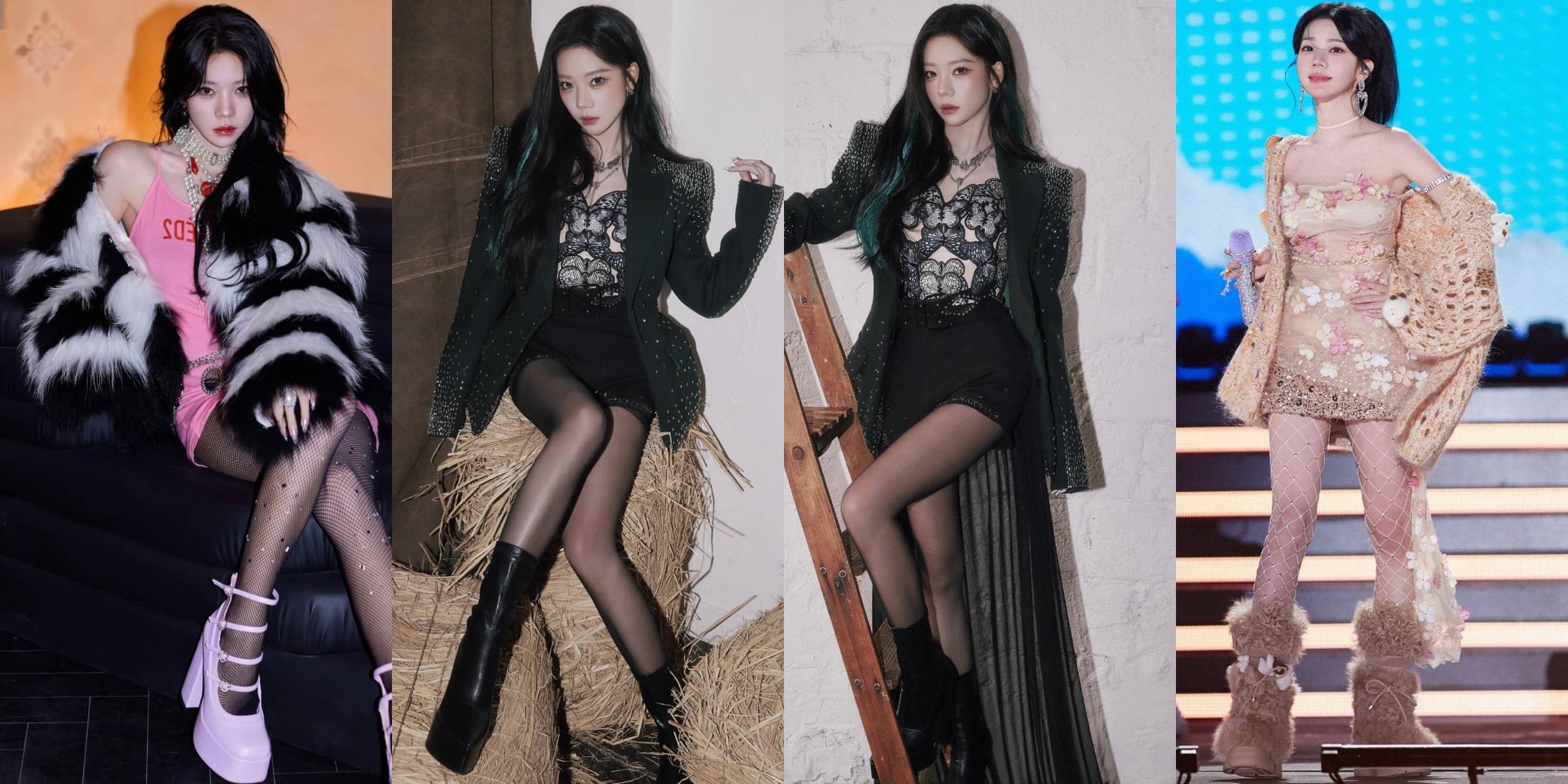 张紫宁，好看的丝袜穿搭精选