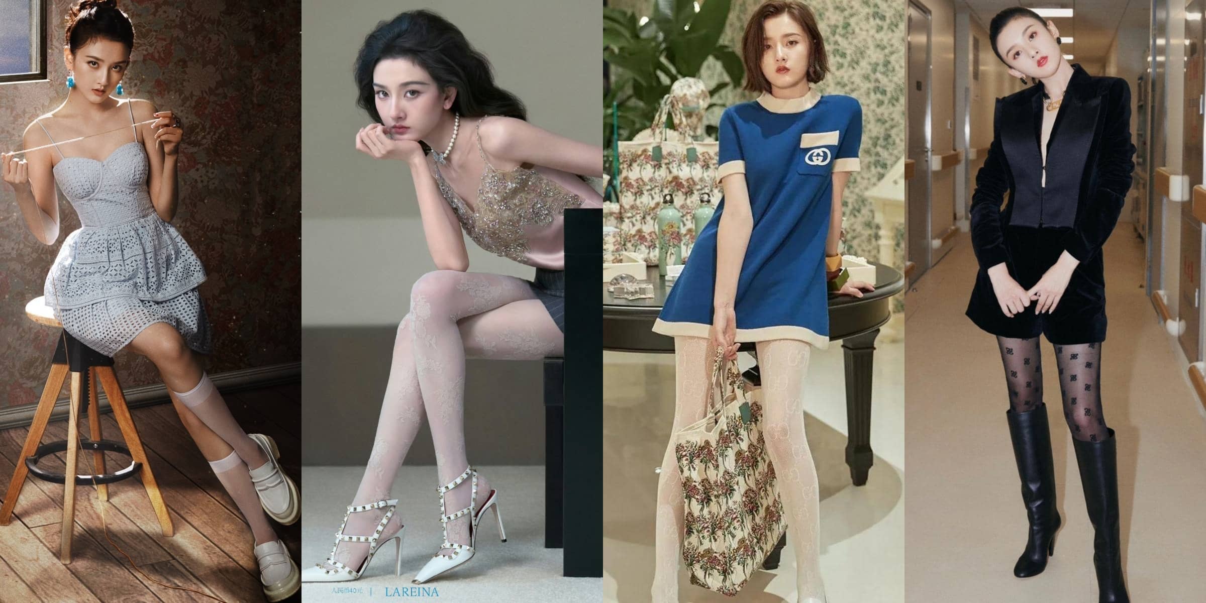 宋祖儿｜丝袜大长腿妆造精选