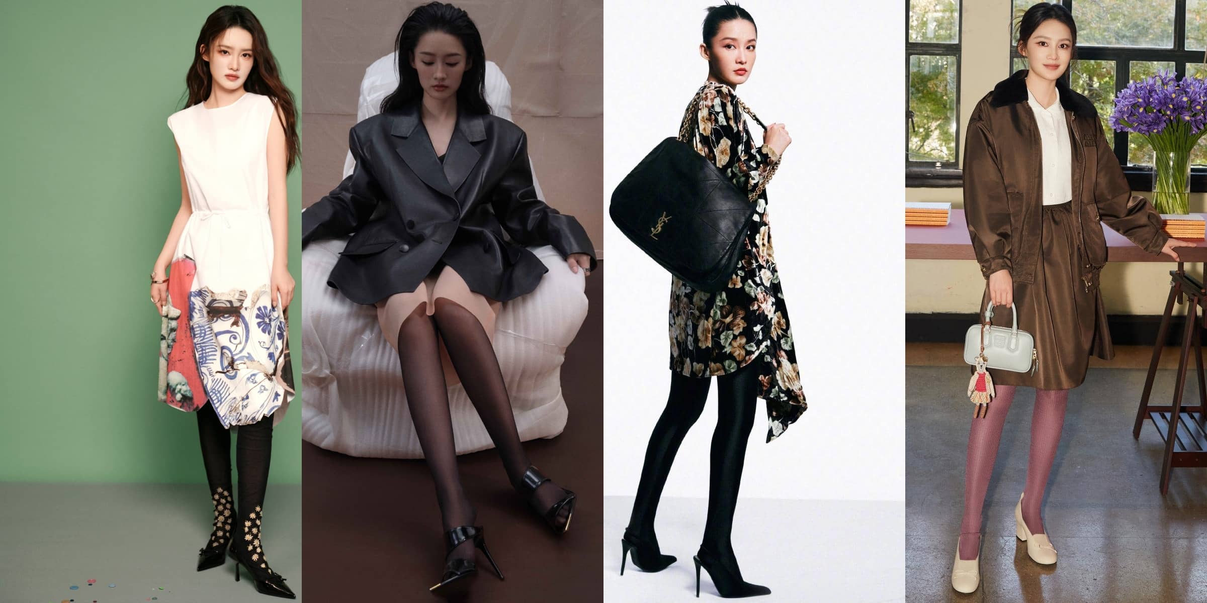 李沁｜丝袜妆造大长腿精选