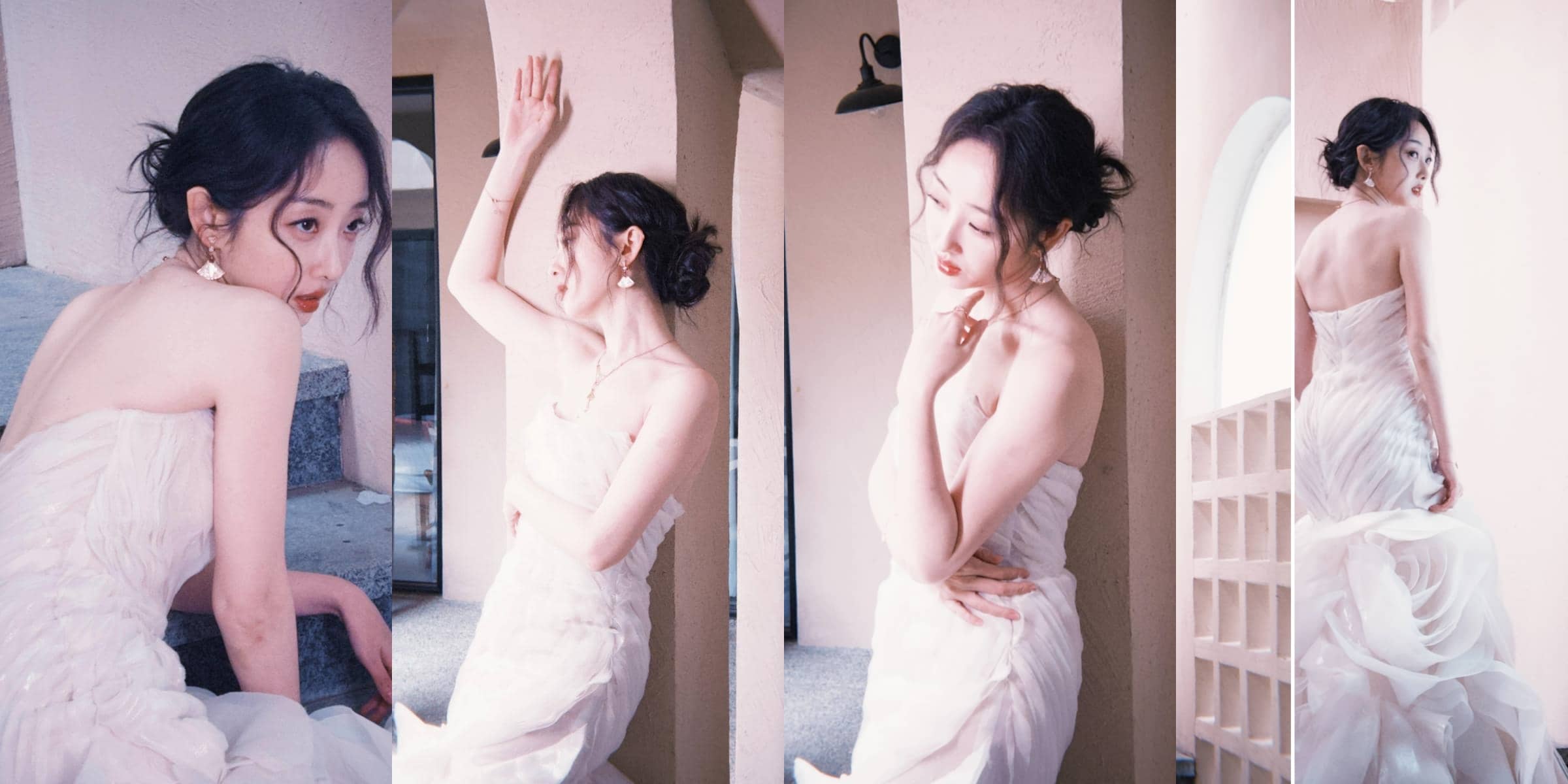 蒋梦婕，陷入一场白色梦核