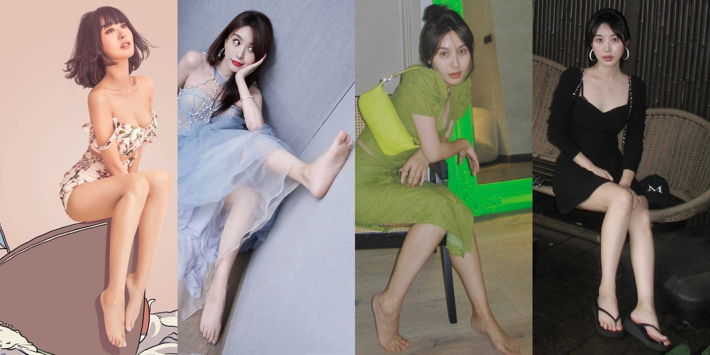 李菲儿｜光脚丫妆造美图集