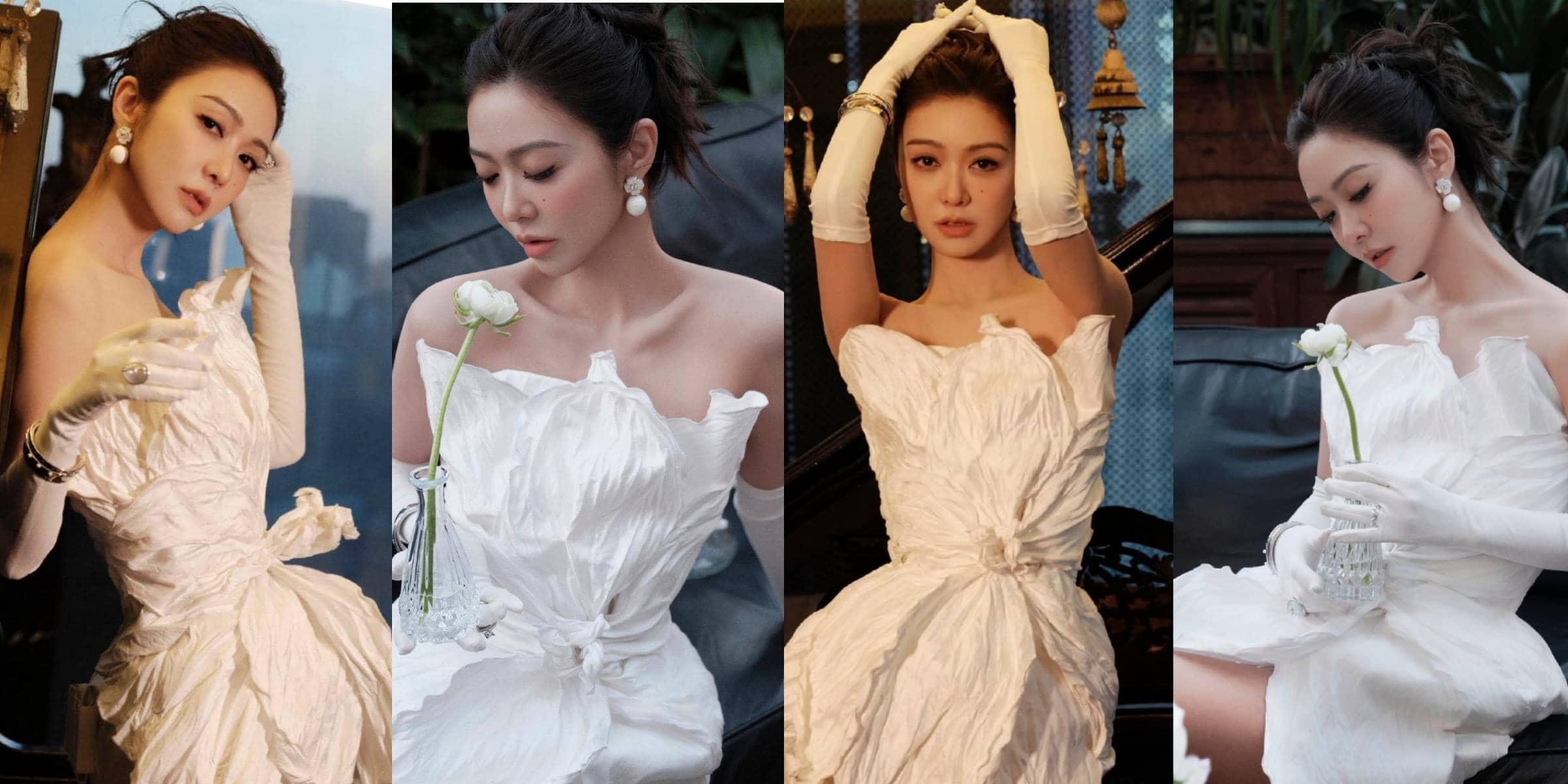 薛凯琪：白裙轻裹馥郁的花香，摇曳至美