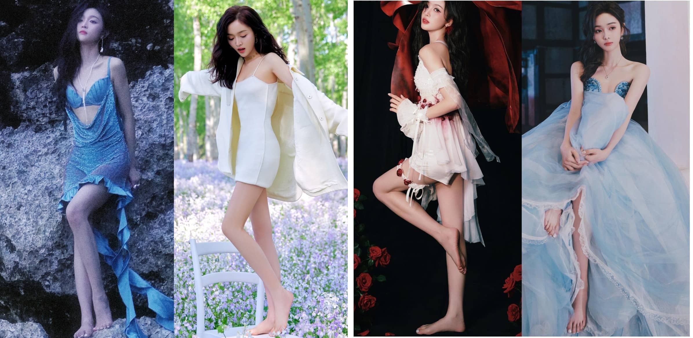 吴宣仪｜光脚丫美图集（49图）