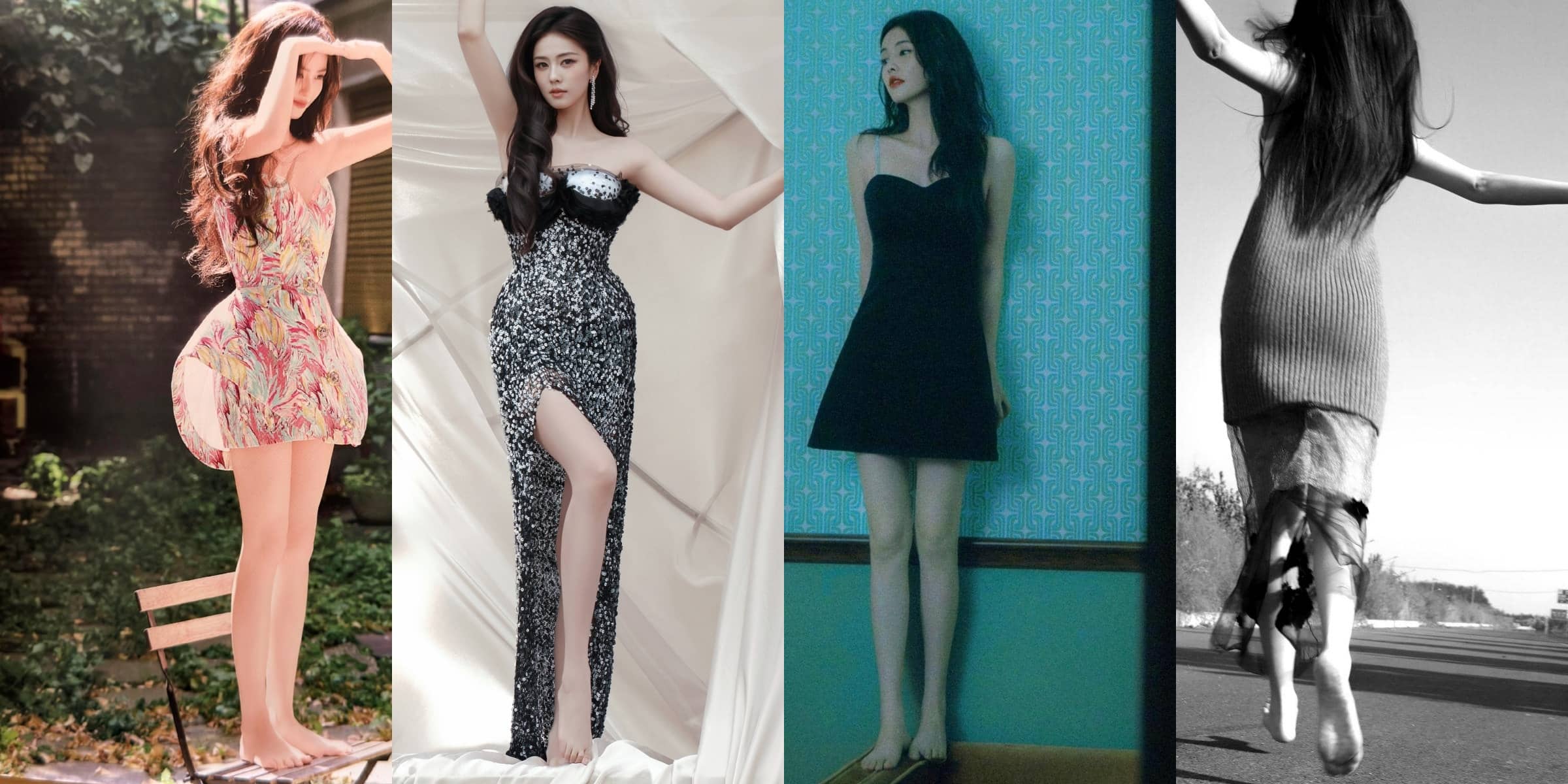 白鹿｜光脚丫妆造美图集