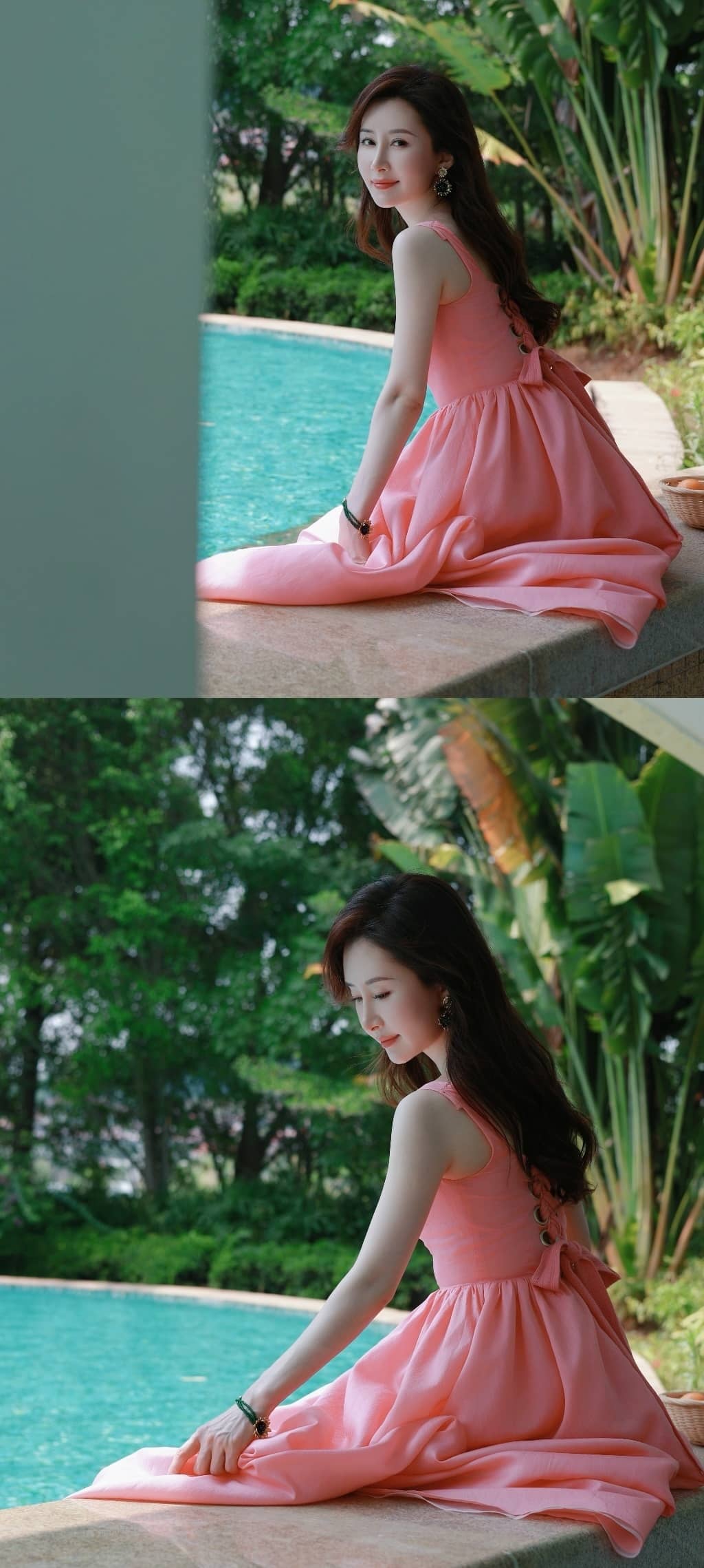 舒畅穿搭壁纸，夏日温柔的粉色格调